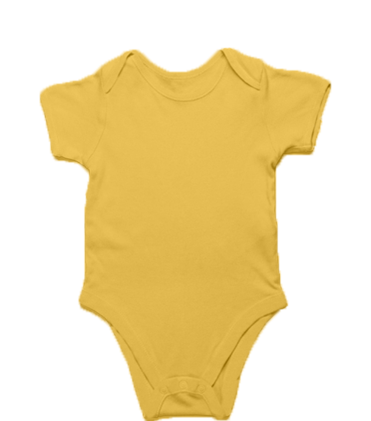 Yellow Kids Rompers
