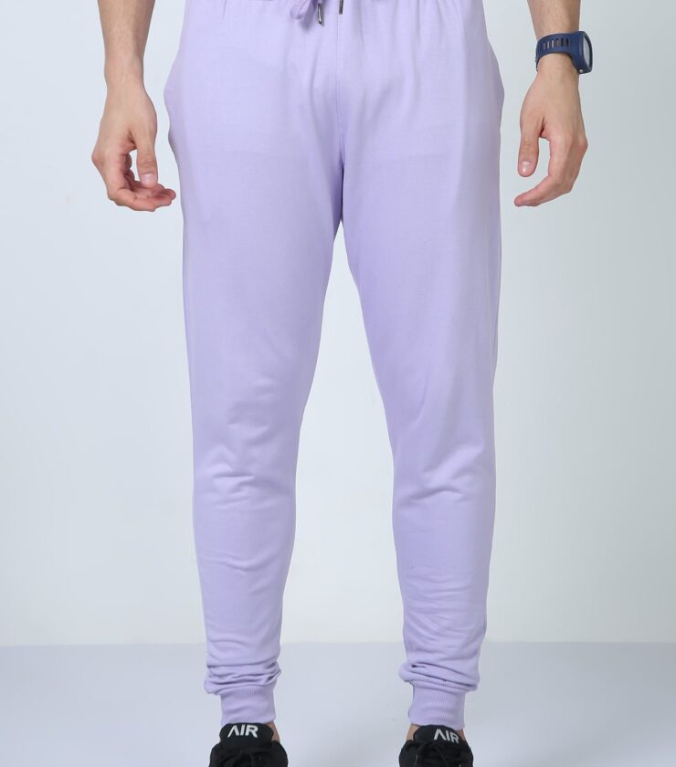 Men Joggers Lavender