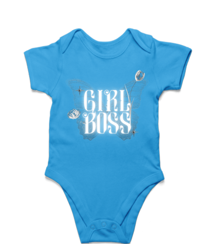 Girlboss Orchid Blue Kids Rompers